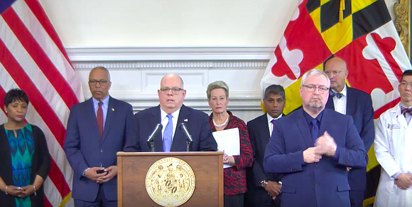 National Guard Activated; MEMA Activation Level Raised; Mass Gatherings Prohibited; Cruise Terminal at Port of Baltimore Closed National Guard Activated; MEMA Activation Level Raised; Mass Gatherings Prohibited; Cruise Terminal at Port of Baltimore Closed
