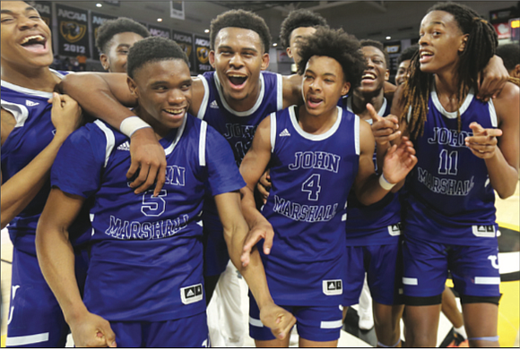 John Marshall High School’s statewide domination of boys’ basketball doesn’t figure to end any time soon.