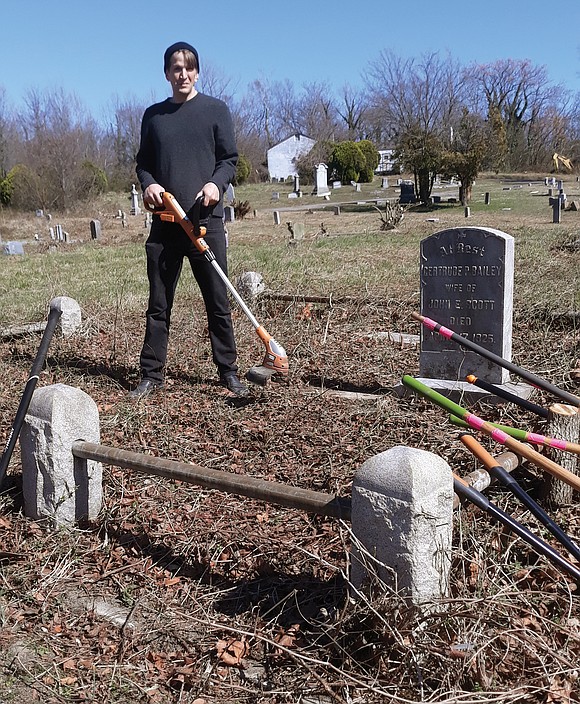 Woodland Cemetery, the burial place of humanitarian and tennis great Arthur Ashe Jr. and thousands of other African-Americans, is looking ...