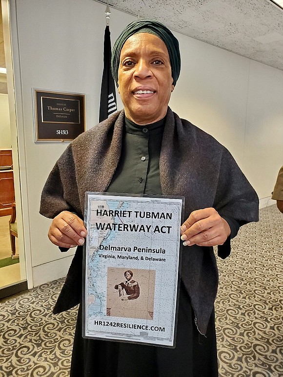 In commemoration of Harriet Tubman Day on March 10, internationally renowned actress, Gwendolyn Briley-Strand, brought Harriet Tubman to the Halls …