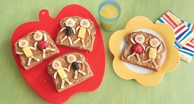 “Kids” with Almond Toast