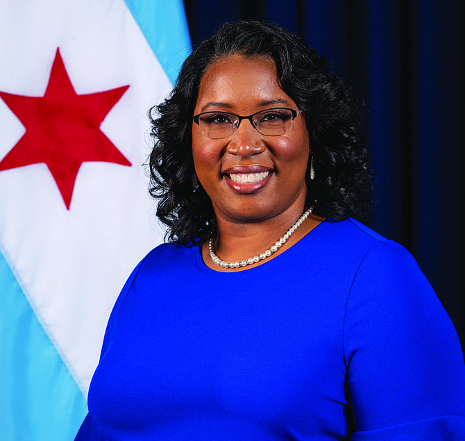 Melissa Conyears-Ervin (pictured) is the City of Chicago Treasurer, as well as chairman of the Chicago Catalyst Fund. The Chicago Catalyst Fund is contributing $50 million to the City of Chicago’s $100 million Chicago Small Business Resiliency Fund, which will help small businesses with financial challenges due to COVID-19. Photo courtesy of City Treasurer Melissa Conyears-Ervin