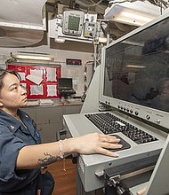 Gas Turbine System Technician (Electrical) 2nd Class Carina Valle