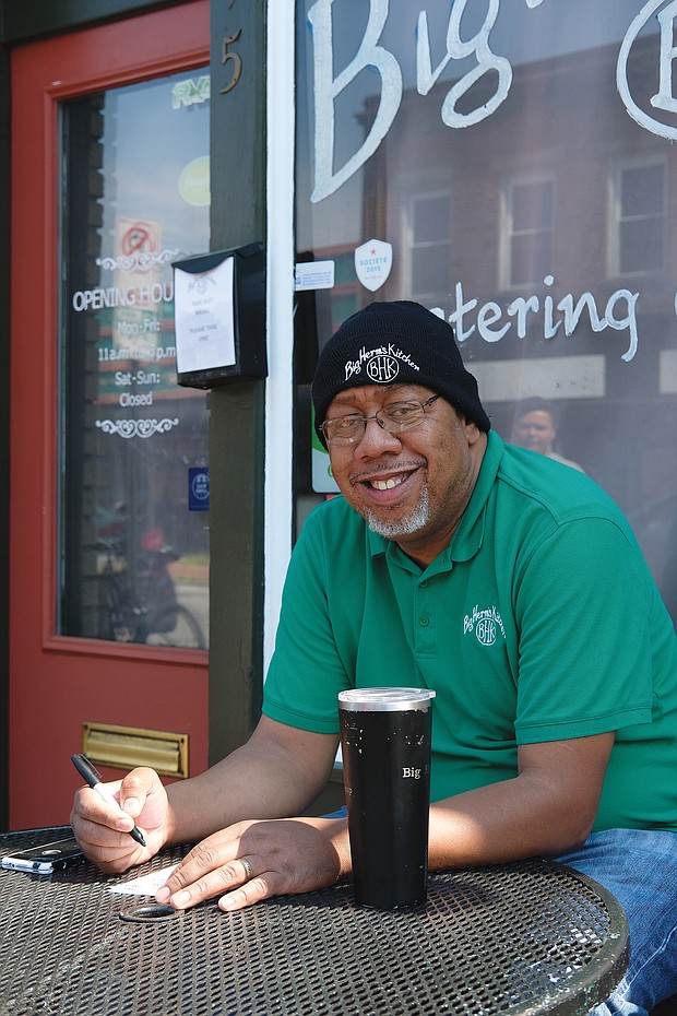 Herman Baskerville, owner of Big Herm’s Kitchen, has been dubbed the new “Mayor of Second Street” by some of the business owners. His social media posts and his willingness to lift up the 2nd Street community has not gone unnoticed by area residents.