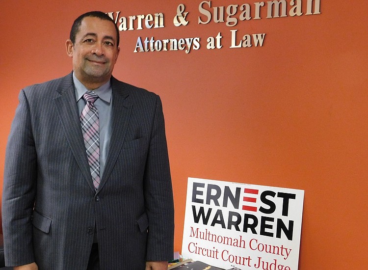 Ernie Warren Runs for Open Judge Seat The Portland Observer