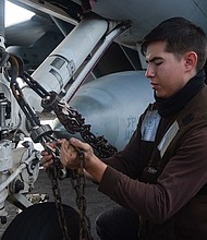 Aviation Structural Mechanic (Equipment) 3rd Class Daniel Mascheri