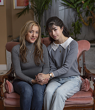 (L to R) Lorena and Dani Montalvo as Lorena Bobbitt