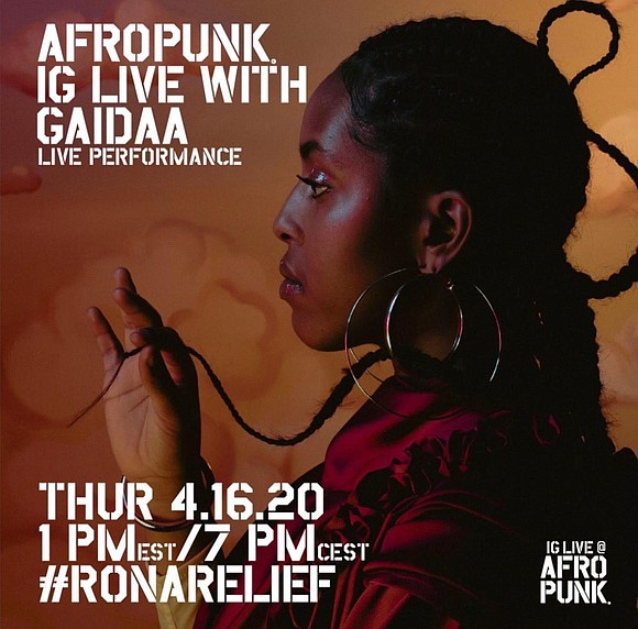 Today, Netherlands-based Sudanese singer, songwriter, and artist Gaidaa will hop on Afropunk’s Instagram Live at 10AM PST/ 1PM EST / …