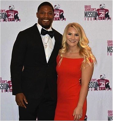 David Johnson and wife