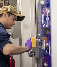 Information Systems Technician 3rd Class Ricardo Trevino