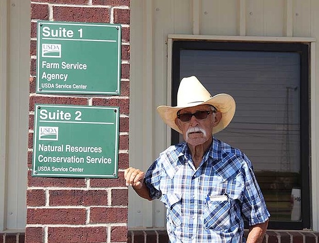 Fred Allison is a dedicated Earth Team Volunteer working directly with farmers and ranchers in Wheeler, Texas.