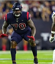 Houston Texans offensive lineman Laremy Tunsil_photo by  Wesley Hitt-Getty Images