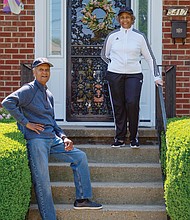 Rudolph and Hattie Powell are used to being on the go, but are busy now from the safety of their home in the West End. Mrs. Powell is a retired Richmond teacher and Mr. Powell is the retired director of 4-H programs in Virginia and a contributing photographer at the Richmond Free Press. “We make more phone calls to church and organization members and send a lot of cards and emails to the sick and bereaved,” the couple said. Because of the pandemic, they have “more time to listen to music, read and FaceTime with the grandchildren.”