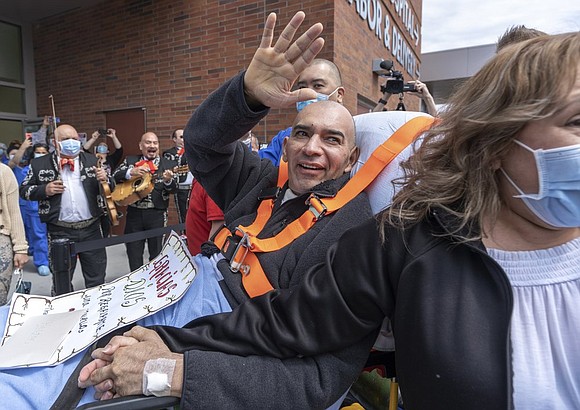 The first person in Oregon to be diagnosed with the new coronavirus has been discharged from the hospital more than ... The first person in Oregon to be diagnosed with the new coronavirus has been discharged from the hospital more than ...