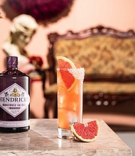 Pocket Full of Posies
1 part Hendrick’s Midsummer Solstice
5 parts Grapefruit Juice
Garnish with Grapefruit slice
Salt rim optional