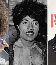 (L-R) Betty Wright, Little Richard and Andre Harrell