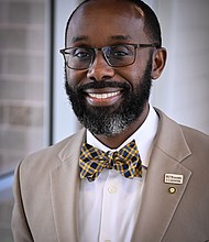 Booker T. Washington High School Principal Carlos Phillips