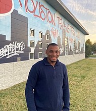 HTTC 2nd place Elijah Silas - Three teen Club members received Chevron Service Pantry Awards for their dedicated community service in leading the Houston Texans Teen Club Chevron Market Pantry, which provides food to families in need. The awardees included Julian Davenport (third place), Elijah Silas (second place) and Antonia Villanueva (first place). Photos courtesy Boys & Girls Clubs of Greater Houston.