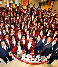 For the seventh consecutive year, the entire senior class at Southland College Prep Charter High School in Richton Park, was accepted to a four-year college or university, thus keeping the school’s
100 percent college acceptance rate alive. Photo credit: Courtesy of Southland College Prep Charter High School