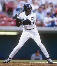 Michael Jordan suited up in 1994 for the Birmingham Barons.