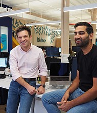 Mr. Stein, left, and Mr. Sarva