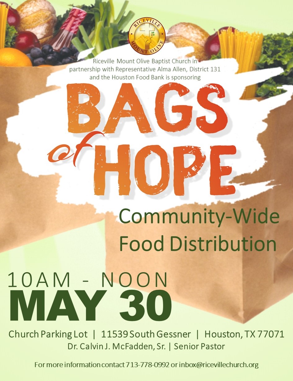 Southwest Houston Church Offers Bags of Hope | Houston Style Magazine ...