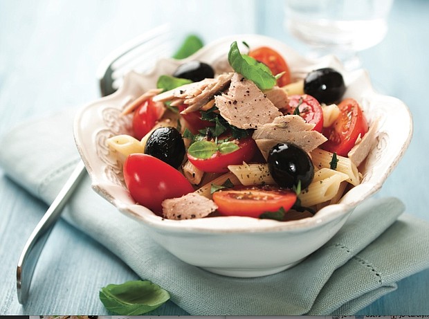Mediterranean Tuna Pasta