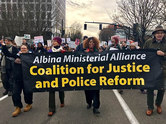 The Albina Ministerial Alliance, one of the oldest ministerial alliances in the city of Portland, stands in solidarity with George ... The Albina Ministerial Alliance, one of the oldest ministerial alliances in the city of Portland, stands in solidarity with George ...