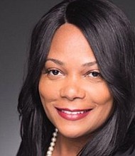 Darnisha Harrison, Louisiana State University grad and founder and CEO of Georgia-based Ennaid Therapeutics, LLC