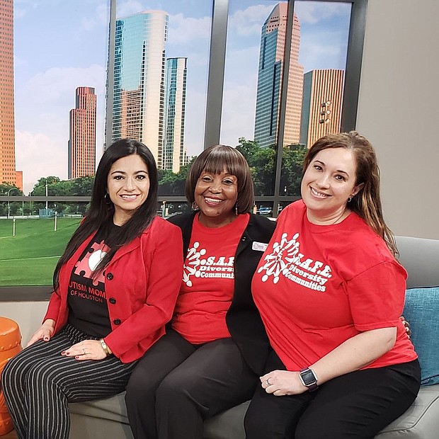 (From Left to Right) Chair Attorney Leona Phillips, Founder/Executive Director Thelma Scott and Co-Chair Adriana Beasley