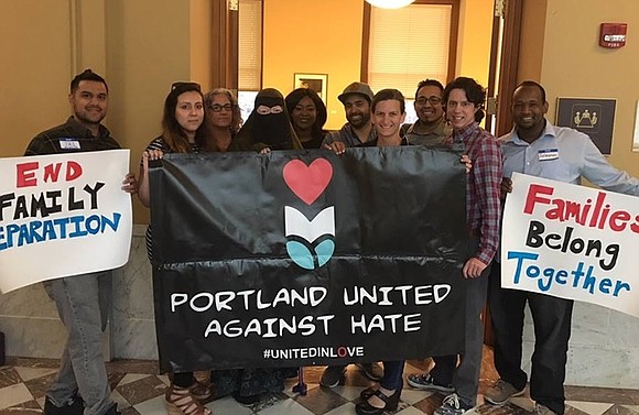 Portland United Against Hate stands with justice-seeking people who call for an end to police brutality and an end to ... Portland United Against Hate stands with justice-seeking people who call for an end to police brutality and an end to ...