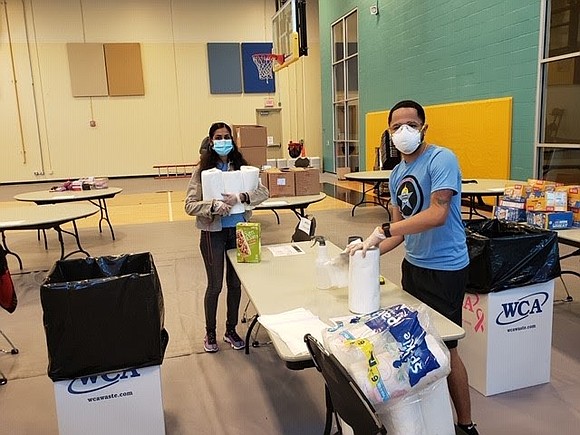 On April 13, Julia C. Hester House became a food sorting site for the Houston Food Bank and Harris County …