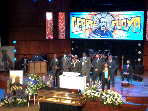 Baltimore Ravens legend Ray Lewis spoke to George Floyd’s family earlier this week. Baltimore Ravens legend Ray Lewis spoke to George Floyd’s family earlier this week.