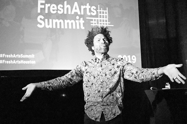 In response to COVID-19, virtual programming hosted on Facebook, Instagram and other platforms convenes artists in conversation and offers resources for local artists and arts organizations. (Photo of Corey Greene, SonKiss’d Dance)