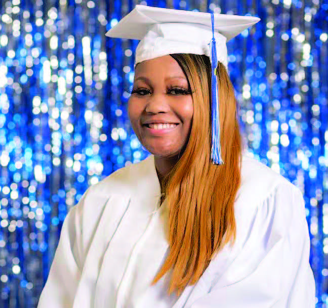 Destiny Williams, a resident of Englewood, is a 2020 graduate of Wendell Phillips High School in Bronzeville. She will attend Jackson State University in Jackson, Mississippi in the fall. She plans to study criminal justice. Photo courtesy of Destiny Williams/Chicago Public Schools.