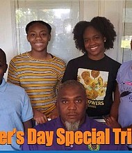 Antonio Scott and his children