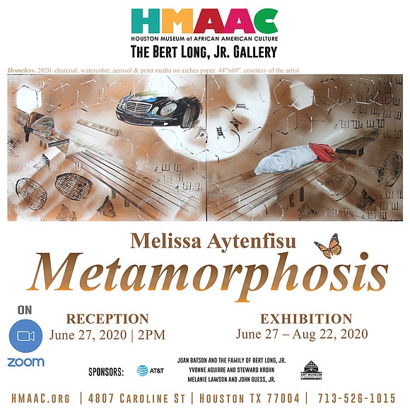 The Houston Museum of African American Culture (HMAAC) is delighted to present Metamorphosis by Melissa Aytenfisu. Melissa is originally from …