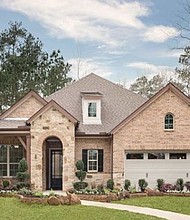 The Jensen model home is now open for tours in The Woodlands Hills.