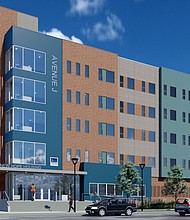 New Hope Housing Avenue J architectural rendering