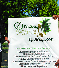 Tyron and Ebony Buchannan are married and founded Dream Vacations By Ebony, a South Side travel agency that will sponsor a business expo on Aug. 15, 2020 in Evergreen Park. Photo credit: Wendell Hutson