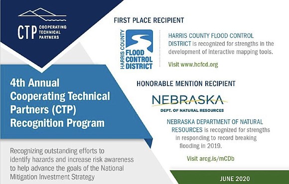 The Harris County Flood Control District has been selected by its peers as the first-place winner of the 4th Annual …