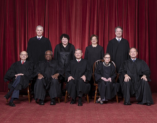 2020 US Supreme Court Justices