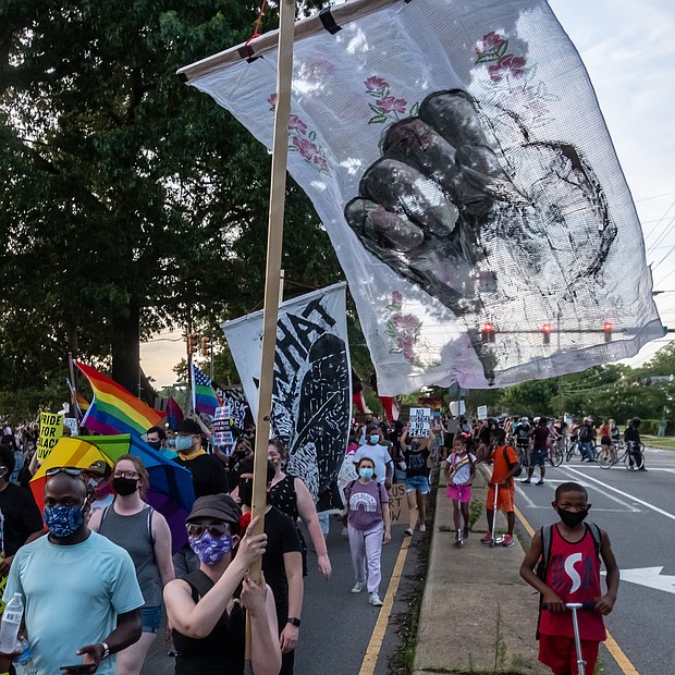 Last weekend’s Pride March, which proceeded along Brook Road, also marked the 51st anniversary of the six-day Stonewall Uprising in New York, which served as a catalyst for the gay rights movement in the United States.