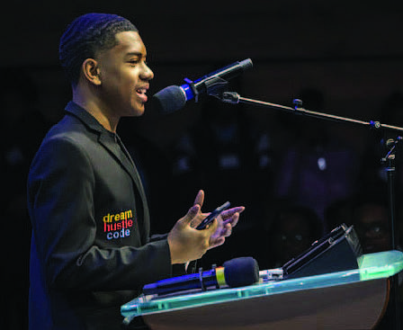 Session Launch at Google...“I want to convince 375,000 people that for less than the cost of a cup of coffee, they can help transform 1,000 young Black lives this summer by donating $1,” says Ian Michael Brock, 15-year-old Computer Science Activist and self-proclaimed “New Nerd.”