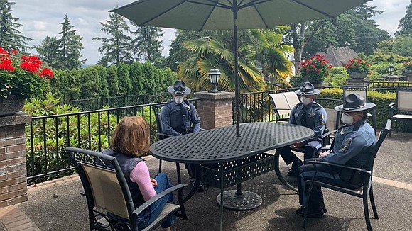Gov. Kate Brown sat down with Oregon State troopers on Friday just two days after they were recorded on survelliance ... Gov. Kate Brown sat down with Oregon State troopers on Friday just two days after they were recorded on survelliance ...