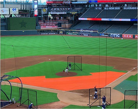 A pitcher’s duel of small proportion broke out at Minute Maid Park as 2019 AL Cy-Young Award winner Justin Verlander …