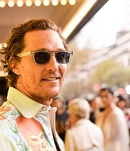 Matthew McConaughey attends the "The Beach Bum" Premiere 2019 SXSW Conference and Festivals at Paramount Theatre on March 09, 2019 in Austin, Texas./Credit:	Matt Winkelmeyer/Getty Images North America/Getty Images for SXSW