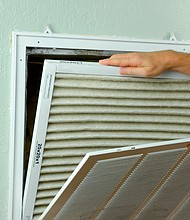 High-efficiency filters in the 13-to-16 MERV range are often used in hospitals, nursing homes, research labs and other places where filtration is important./Credit:	Shutterstock