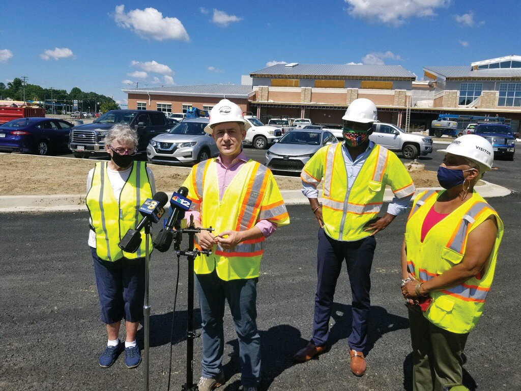 school-officials-mayor-tour-progress-of-new-river-city-middle-school