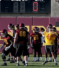 USC football players